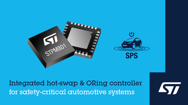 INTEGRATED HOT-SWAP AND IDEAL-DIODE CONTROLLER FOR AUTOMOTIVE SAFETY-CRITICAL APPLICATIONS